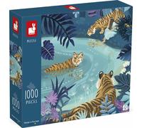 JANOD Tiger Encounter Puzzle 1000 pièces