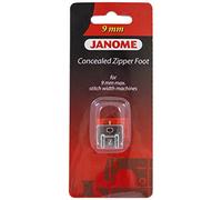 Janome Pied de Fermeture éclair dissimulé pour Machines de 9 mm. Janome