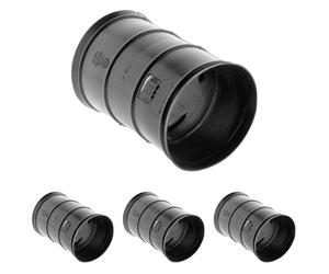 Janoplast - Manchon pour gaine TPC Ø90mm - Noir (Lot de 4)