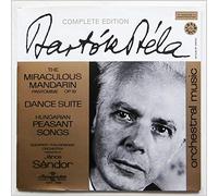 Janos Sandor, Budapest Philharmonic Orchestra - Bela Bartok: The Miraculous Mandarin Op.19, Dance Suite, Hungarian Peasant Songs [LP]
