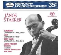 Janos Starker: Cello Concertos of Schumann, Lalo, Saint-Sa?ns [Hybrid SACD] by Schumann, Lalo Hybrid SACD - DSD edition (2005) Audio CD