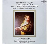 JANOS SZEBENYI - devienne: flute concerto no. 4 / rossler-rosetti: flute concerto LP