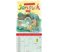 Janosch Calendrier familial 2024 - Calendrier familial - 22 x 45 cm