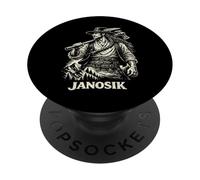 Janosik - Héros folkloriques Slaves - Légende de la Montagne PopSockets PopGrip Adhésif