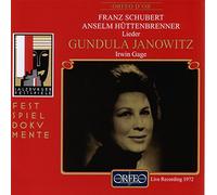 Janowitz, Gundula - Schubert, Hüttenbrenner : Lieder