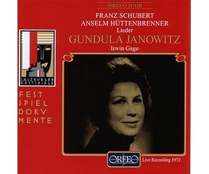 Janowitz, Gundula - Schubert, Hüttenbrenner : Lieder