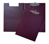 Janrax A4 Bourgogne PVC Presse-papiers Foldover