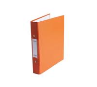 Janrax Petit classeur à anneaux en papier Orange Format A5