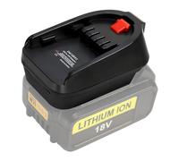 JANRI DW18BSC pour système Bosch 14,4 V 18 V Outils électriques PBA au lithium vert pour la maison et le jardin, convertisseur pour batterie au lithium Dewalt 18 V vers batterie Bosch 18 V PBA