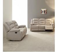 JANS - Ensemble Canapés Relax Manuel 3 Places et 2 Places -