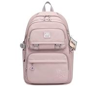 JANSBEN Sac à dos Cartables enfant Garcon Fille sacs scolaires étanche Nylon Backpack Multi-poches 30L (Violet)