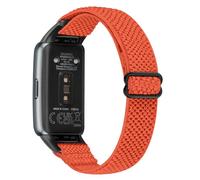 Janson Bracelet de Montre en Nylon Extensible Compatible Avec Huawei Band 6/Pro, Honor Band 7 - Bracelet de Remplacement Sportif Réglable Respirant Confortable Pour Hommes et Femmes