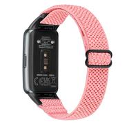 Janson Bracelet de Montre en Nylon Extensible Compatible Avec Huawei Band 6/Pro, Honor Band 7 - Bracelet de Remplacement Sportif Réglable Respirant Confortable Pour Hommes et Femmes