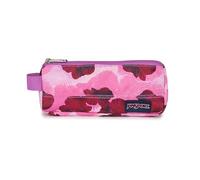 JANSPORT Basic Pochette à Accessoires - Organiseur zippé Compact pour Les Essentiels du Quotidien, capacité 1 L, 22.5 x 7.5 x 6 cm - Pop Art Digital Fuchsia