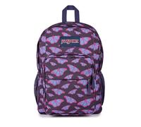 JANSPORT Big Day Pack Grand Sac à Dos, Compartiment pour Ordinateur Portable 15in, 43.5 x 19 x 32.5 cm, Flutter Purple