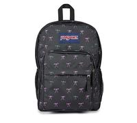 JanSport Big Day Pack Grand Sac à Dos, Compartiment pour Ordinateur Portable 15in, 43.5 x 19 x 32.5 cm, Bad Bows (Noir)