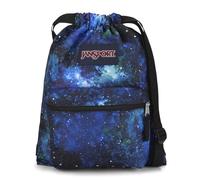JANSPORT DRAWSACK Petit sac à dos, Cyberspace Galaxy (Noir)