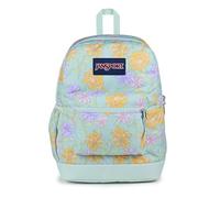JanSport Sac à dos Cross Town Plus, Menthe fraîche florale délavée, One Size, Sac à dos Cross Town Plus