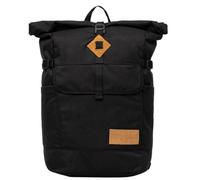 JanSport Sac à dos Hatchet Rolltop noir, compartiment pour ordinateur portable, polyester, 31 l, 47 cm