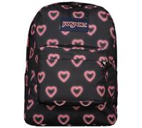 JanSport SUPERBREAK One Grand Sac à Dos, Happy Hearts Black (Noir)