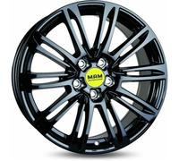 Jante 17"" - MAM - A4 - 7,5Jx17 - 5/115 - ET40 - Alésage 70,2 - BLACK PAINTED