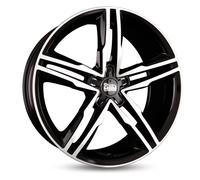 JANTE 18"" MAM A1 8JX18 5-112 ET30 66,5 BLACK FRONT POLISH