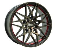 JANTE 18"" MAM B2 8,0Jx18 5-120 ET35 72,6 BRONZE RED INSIDE