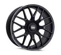 JANTE 18"" MAM GT1 8,0Jx18 5-100+112 ET45 66,6 MATT BLACK LIP POLISH