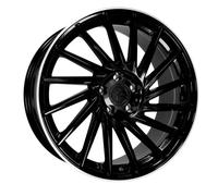 JANTE 19"" KT17 8,5Jx19 5-120 ET35 72,6 BLACK LIP POLISH