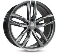 Jante 19"" MAM RS3 - 8.5x19 5x114.3 ET45 alésage 72.6 MATT PALLADIUM FRONT POLISH