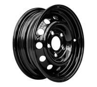 Jante acier remorque UNITRAILER noire 5.5Jx13 H2 5x112 ET30 - jante 13 pouces pour remorques, caravane et roue de secours, jante renforcée capacité 900 kg