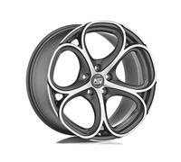 MSW Wheels Jantes MSW 82 pour Alfa Romeo Spider 8x18 5x110 Mat Gun Metal FU NW8