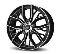 JANTES ROUES MOMO MASSIMO POUR MASERATI GRECALE 8X18 5X110 MATT BLACK POLIS 9I4