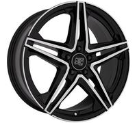 JANTES ROUES MSW MSW 31 POUR MG MG5 ELECTRIC VEHICLE 8.5X18 5X112 GLOSS BLA TJ2
