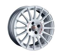 Jante Alliage pour Fiat 500E 7,0J16 " 4X100 37 68 OZ Superturismo WRC Race Blanc