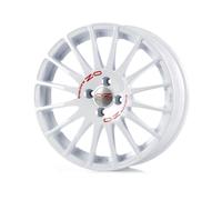 JANTES ROUES OZ RACING SUPERTURISMO WRC POUR FORD KA+ 7X17 4X108 RACE WHITE RED