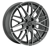Jante Alliage Pour Ford Fiesta 7,0J17 " 4X108 47 63,40 MSW 50-4 MATT GUN El'Met