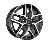 JANTES ROUES MSW MSW 40 VAN POUR NISSAN PRIMERA 6.5X16 5X114.3 GLOSS BLACK FULL