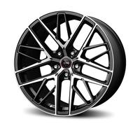 Momo Racing Jantes RFX-01 pour Porsche Cayenne S 10x21 5x130 Noir mat poli