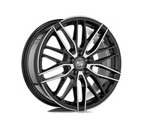 MSW Wheels Jante alliage MSW 72 7Jx17 5x112 ET35 73 Gloss Black Full Poli pour Volkswagen Passat