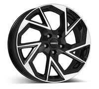 Dezent Wheels Jante alliage pour Skoda Fabia 6,0J16 5x100 45 57,10 DEZENT AP Dark Black