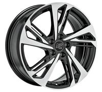 MSW Wheels Jantes MSW 60 pour Skoda Octavia Wagon 7x17 5x112 Noir brillant J39