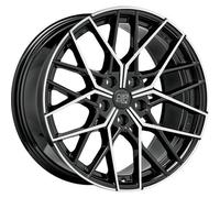 MSW Wheels Jante alu MSW 74 20" 8,5J 5x108 ET45 73 Noir brillant poli