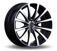 Jante Alu 24h Du Mans Lmp2 15 Pouces - 6.5x15 5x114.3 Et35 Noir Poli