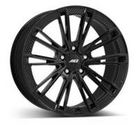 Jante Alu Aez Alaska Noir Brillant 21 Pouces - 11.5x21 5x130 Et66 Noir Face Polie