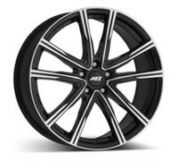 Jante Alu Aez Montreal 18 Pouces - 7.5x18 5x114.3 Et49.5 Noir Face Polie