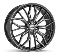 Jante alu AEZ PORTO 18" 8J 5x112 ET 40 66.6 GUN METALLIC MIRROR