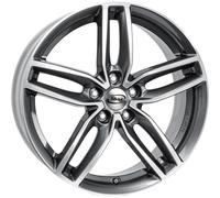 Jante alu AUDI A3 18" - MIM ATLETICO GRAPHITE LUCIDO DIAMANTATO