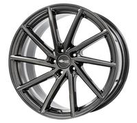 Jante alu AUDI A8 20" - BROCK B37 GRAPHITE LUCIDO
