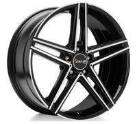 Jante alu AVUS AC-515 17" 7.5J 5x112 ET 53 66.6 BLACK POLISHED
